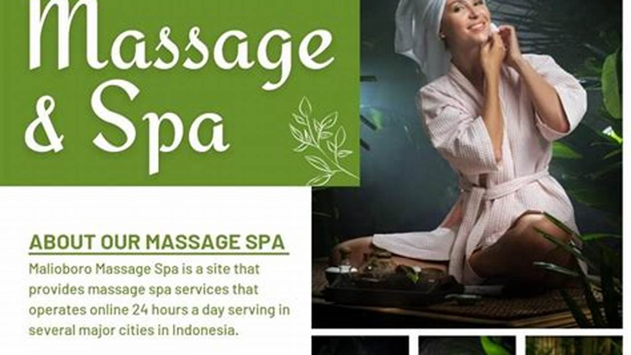 Layanan Massage Tradisional dan Modern di Yogyakarta