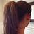 layered haircut ponytail
