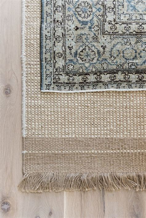 layered rugs jute