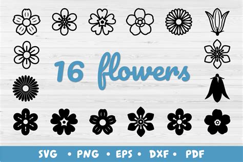Download layered-flowers-bundle SVG