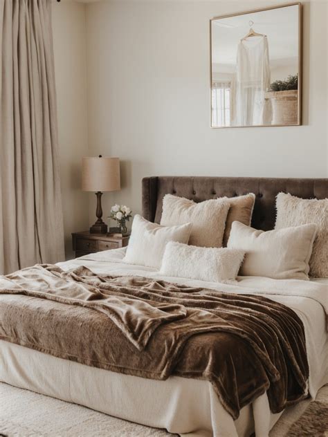 Layering Textures in Couples Bedroom