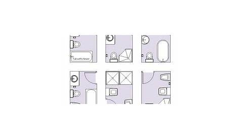 Standard Bathroom Floor Plan – Flooring Guide by Cinvex