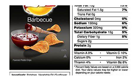 Lays Barbecue Chips Ingredients Lay S Flavored Potato