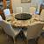 lazy susan dining room table