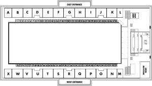 Lazy E Arena Seating Chart
