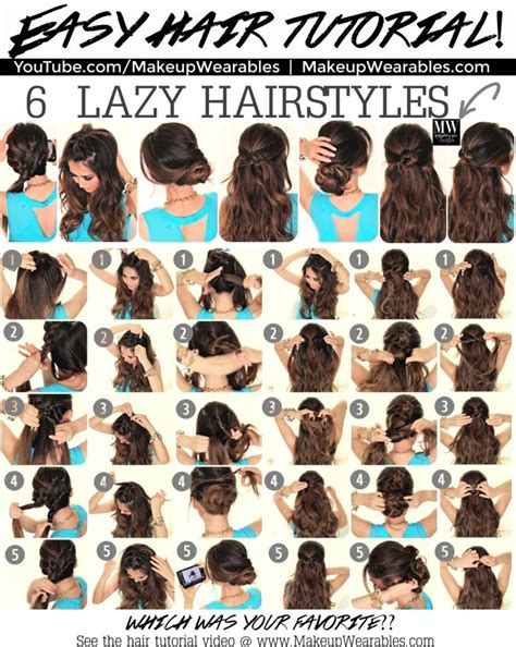 This Lazy Easy Hairstyles For School Step By Step With Simple Style