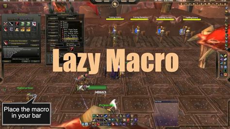 lazy macros wotlk classic