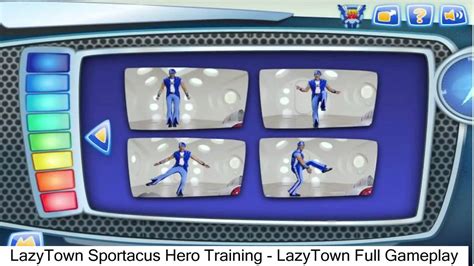 lazytown sportacus hero training
