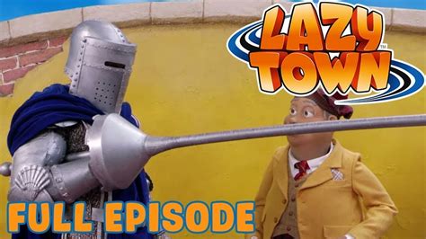 lazytown the blue knight