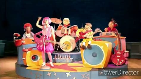 lazytown when we play in a band