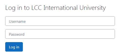 lcc moodle login for students