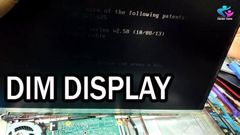 Lcd Display Dim Problem