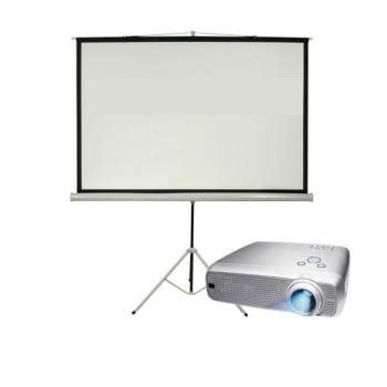 Lcd Projector With Screen