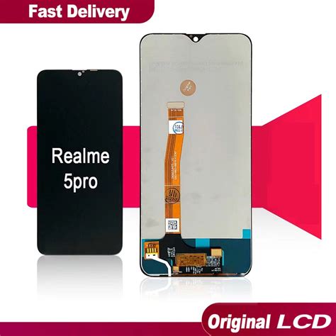 Realme 5 Pro RMX1971 Display and Touch Screen Glass Combo