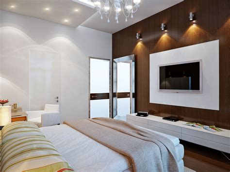 lcd wall panel designs for bedroom