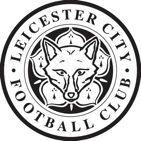 lcfc logo black and white