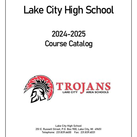 Lchs Course Catalog