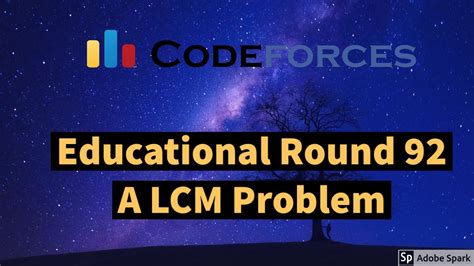 lcm problem codeforces solution