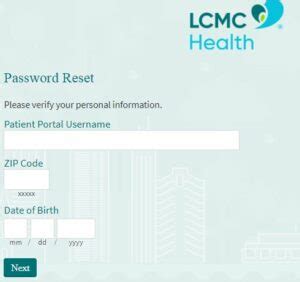 lcmc health patient portal login