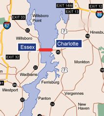 lct ferry schedule for essex/charlotte