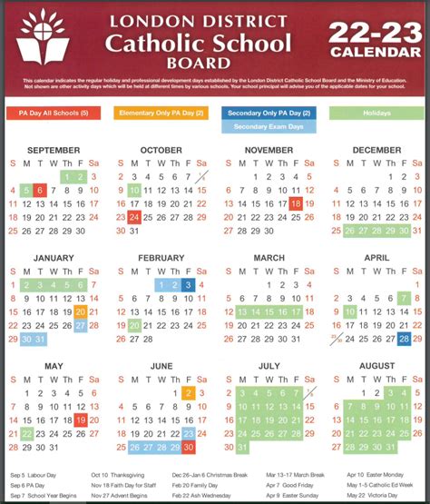 ldcsb school calendar