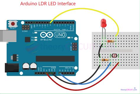 Ldr Led Circuit Arduino