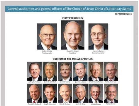 lds general authorities 2024