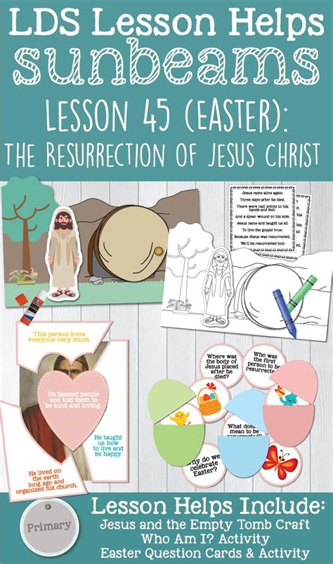 lds primary easter activity