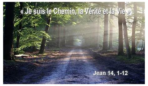 Le Chemin De La Verite Citation Inspirée Du Verset Jean 14,6 "Jésus Lui Dit Je