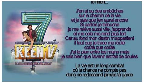 Le Chemin De La Vie Keenv Parole Du Bon Côté Keen'v (Lyrics) YouTube