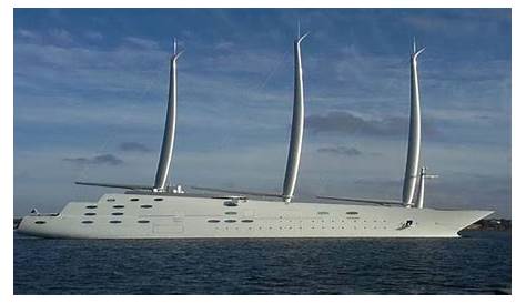 Port-Vendres - Le plus grand voilier de luxe au monde ancré dans les