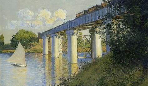 Le Pont De Chemin De Fer A Argenteuil Monet Claude Du rgenteuil
