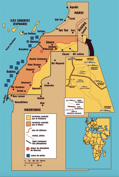 le dessous des cartes sahara occidental