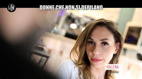 le iene donne che non si depilano