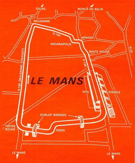 le mans race course record