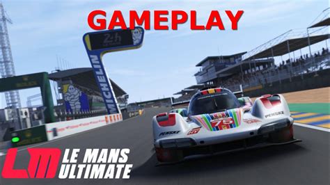 le mans ultimate gameplay