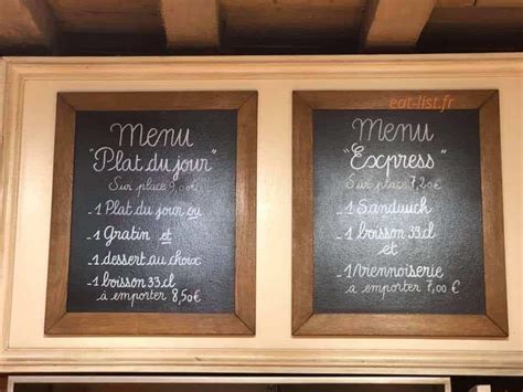 le moulin de pierre menu