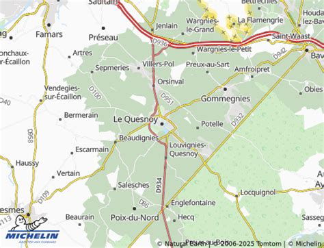 Le Quesnoy map Photo de LE QUESNOY le 2/8/2015 Sauvegarde des Voies