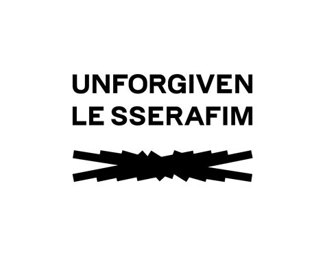 le sserafim unforgiven logo hgd
