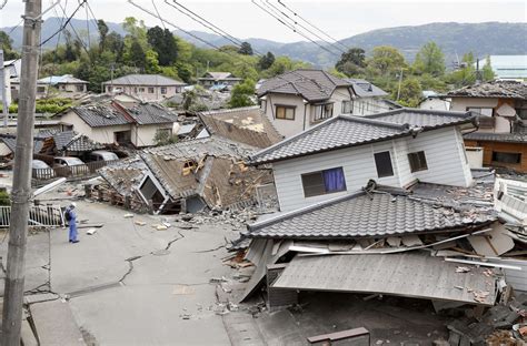 le tremblement de terre au japon