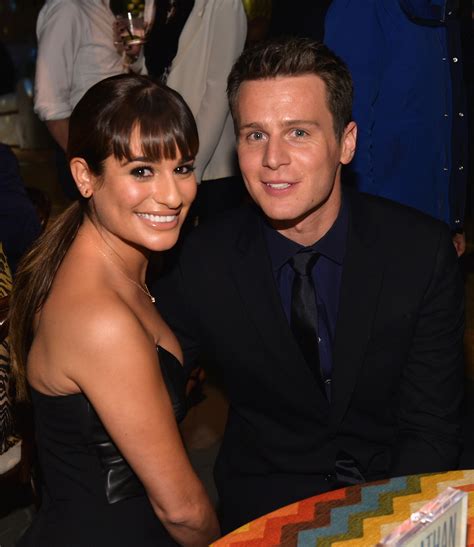 lea michele and jonathan groff