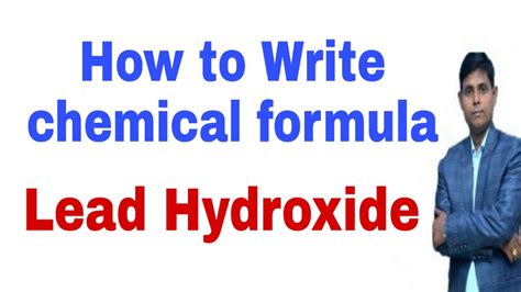 Lead 3 Hydroxide Formula