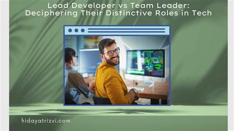 Lead Developer Synonym