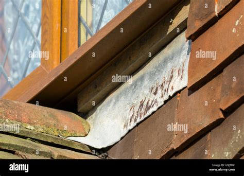 Lead Flashing Under Window Sill