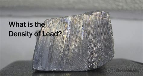 Lead What Density
