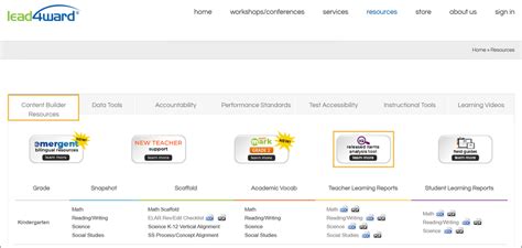 Lead4Ward Item Analysis