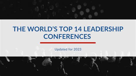 leadership conferences 2023 usa