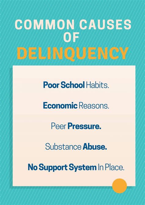 leading causes of juvenile delinquency