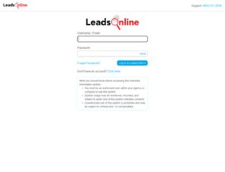 leadsonline login support