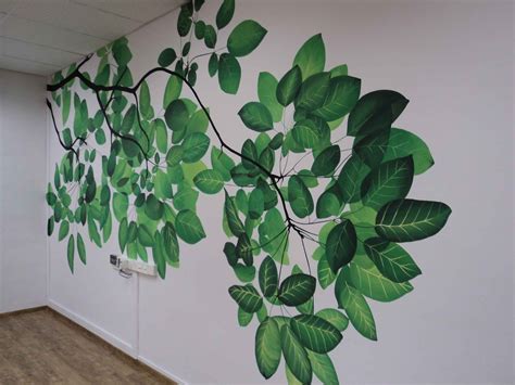 3D Green Tropical Rainforest Leaves Wall Mural Wallpaper SF98 Buy